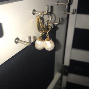 Pearl earrings